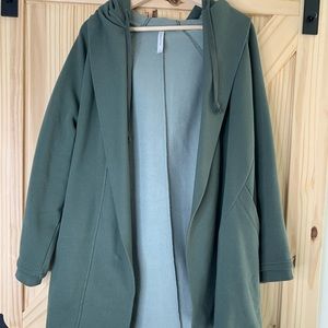 Fabletics oversized jacket with hood